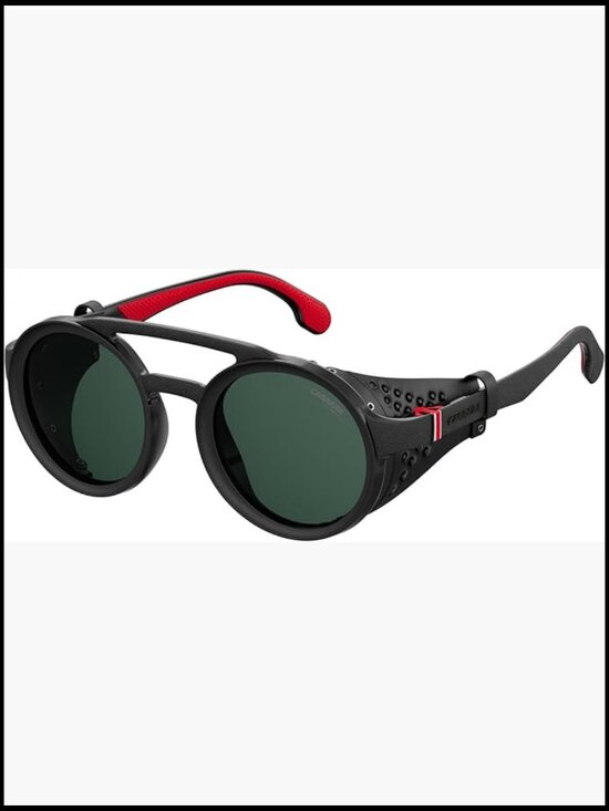Oval Plastic Frame Sunglasses with UV Protection